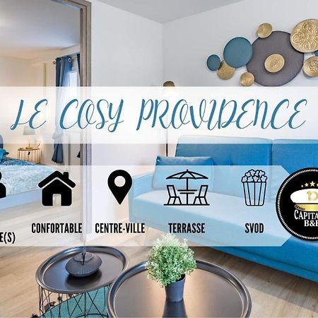 Le Cosy - Providence - Parking - Terrasse Apartment Troyes Exterior foto