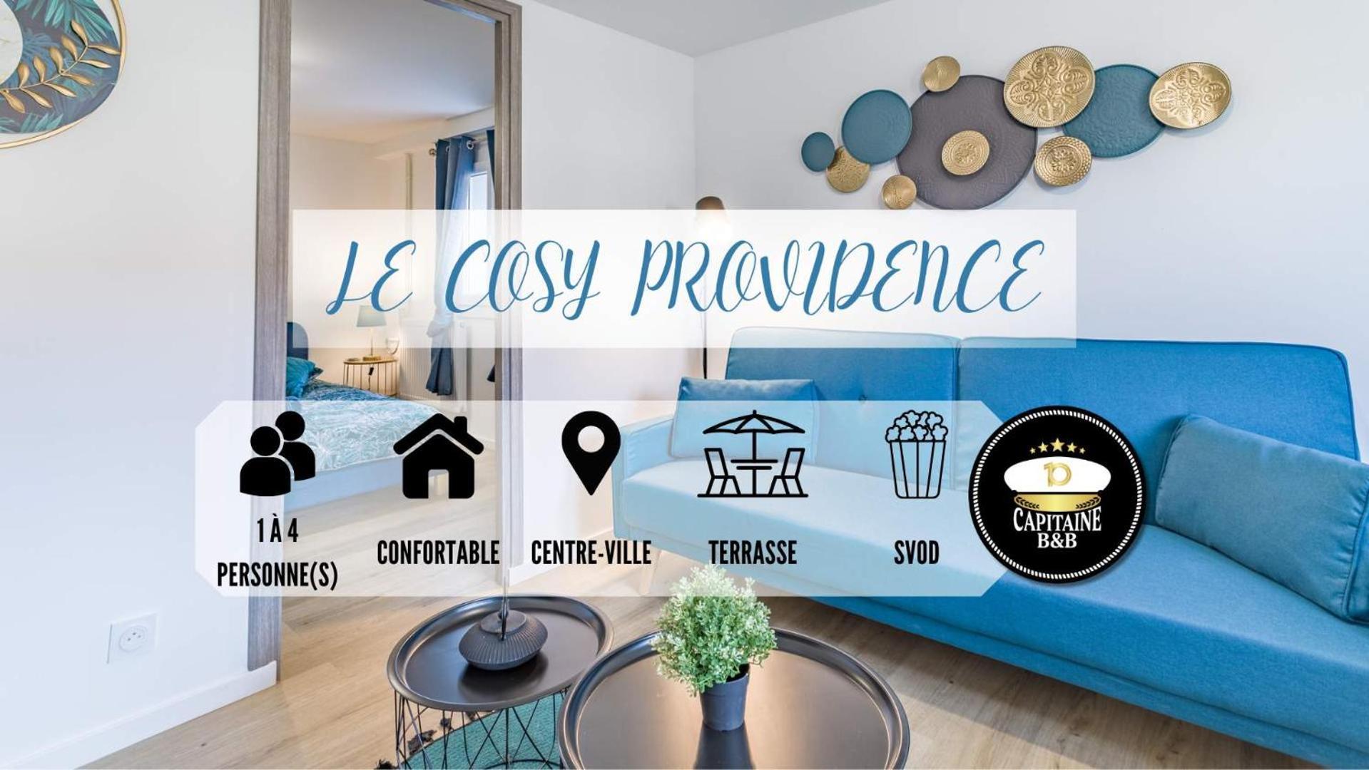 Le Cosy - Providence - Parking - Terrasse Apartment Troyes Exterior foto